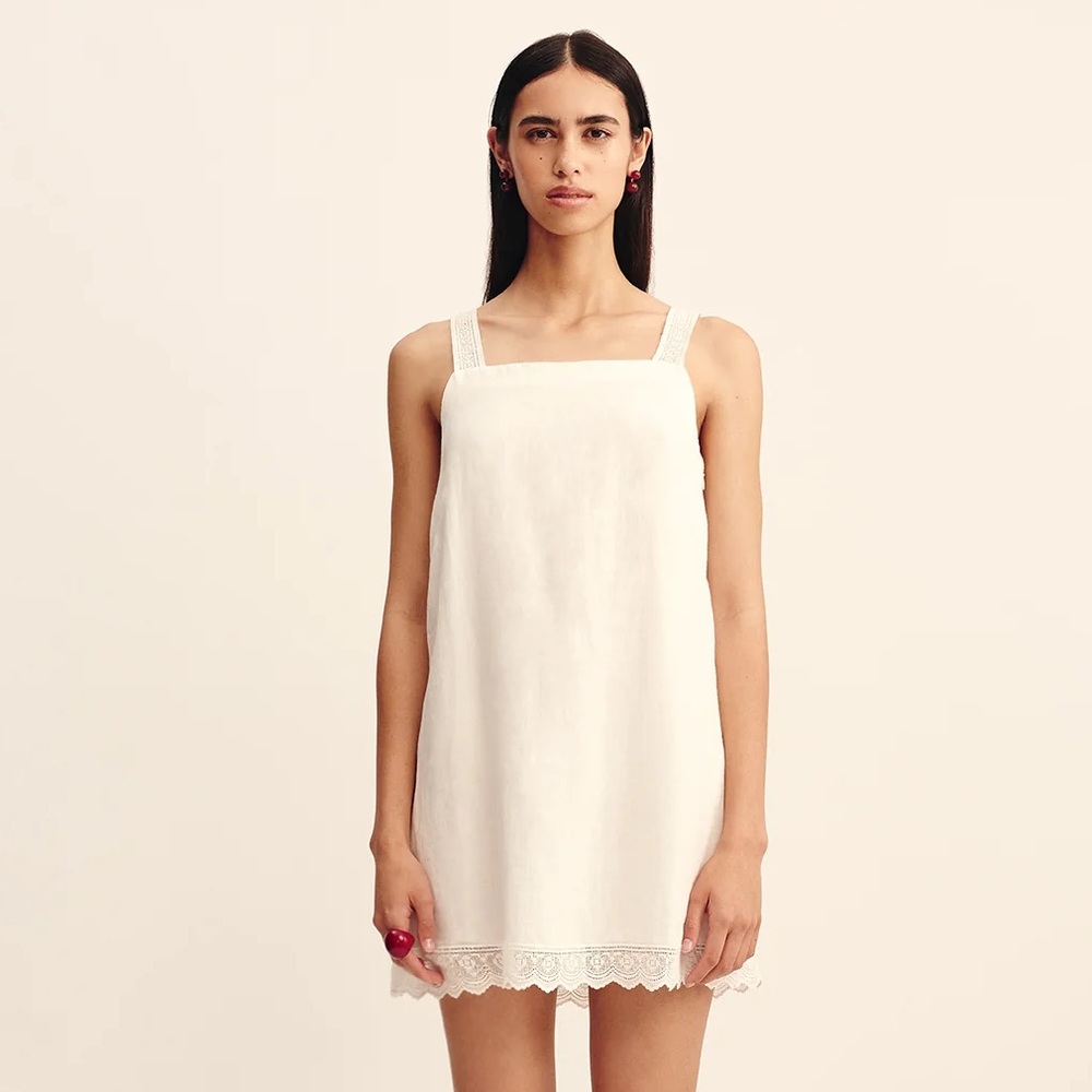 Posse Grace Mini Dress - Vintage White